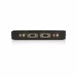 StarTech.com Kit commutateur noir KVM USB 4 ports avec audio et câbles