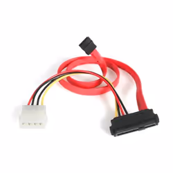 StarTech.com Câble Adaptateur SAS SFF 8482 vers SATA avec Alimentation LP4 - 46 cm