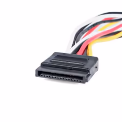 StarTech.com SATA Power Y-Splitter (3 Outputs) 0,12 m