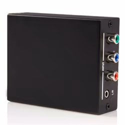StarTech.com Convertisseur vidéo composant vers HDMI avec audio, Noir, RoHS, CE, FCC, 1080p, HDMI, 5 V, 80 mm