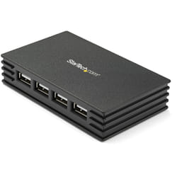 StarTech.com ST4202USBGB hub & concentrateur USB 2.0 Type-B 480 Mbit/s Noir
