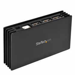 StarTech.com ST7202USBGB, USB 2.0, USB 2.0, 480 Mbit/s, Noir, Plastique, Énergie
