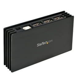 StarTech.com ST7202USBGB hub & concentrateur USB 2.0 480 Mbit/s Noir