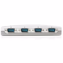 StarTech.com Hub série RS232 à 4 ports - Adaptateur USB vers 4x DB9 RS232 alimenté par bus