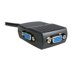 StarTech.com Câble répartiteur vidéo VGA alimenté par USB - 1x VGA (Mâle) vers 2x VGA (Femelle) - Noir