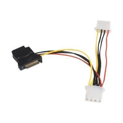 StarTech.com Câble d'alimentation adaptateur SATA vers LP4 avec 2 LP4 supplémentaires
