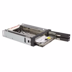 StarTech.com Rack Amovible 3.5" sans Tiroir pour 2 Disques Durs 2.5" - Face Arrière 3.5 pouces - Vue supplémentaire 4