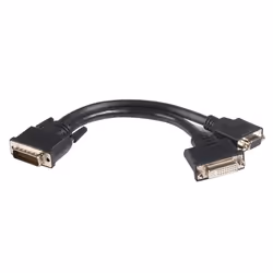 StarTech.com Câble 20 cm LFH 59 mâle vers femelle DVI I VGA DMS 59, DMS, DVI-I + VGA (D-Sub), Mâle, Femelle, 100 g, 17 mm