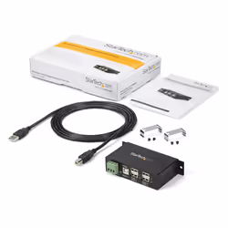 StarTech.com Hub USB industriel robuste 4 ports montable - Vue supplémentaire 8