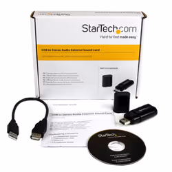 StarTech.com Adaptateur Carte Son USB vers Audio Stéréo - Vue supplémentaire 5