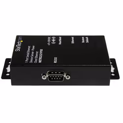 StarTech.com Serveur de périphériques série à 1 port RS232 vers IP Ethernet avec Power over Ethernet (PoE)