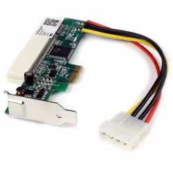 StarTech.com Carte Adaptateur PCI Express vers PCI - 1x PCI Express Mâle - 1x PCI Slot Femelle, PCIe, PCI 32-bit, Rouge, CE, ...