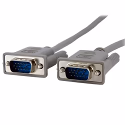 StarTech.com Câble VGA HD15 de 3 m pour moniteur - M/M, 3 m, VGA (D-Sub), VGA (D-Sub), Mâle, Mâle, Gris