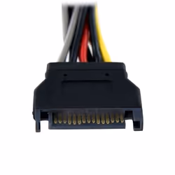 StarTech.com Adaptateur de câble répartiteur d'alimentation en Y SATA 15 cm - M/F