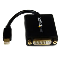StarTech.com Adaptateur Mini DisplayPort vers DVI - Convertisseur Mini DP à DVI-D - Vidéo 1080p - Certifié VESA - mDP ou TB 1/2 Mac/PC vers moniteur DVI - Câble mDP 1.2 vers DVI Single-Link