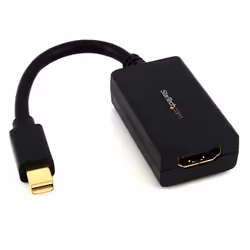 StarTech.com Adaptateur / Convertisseur Mini DisplayPort vers HDMI - M/F - 1920x1200 / 1080p, 0,13 m, Mini DisplayPort, HDMI ...