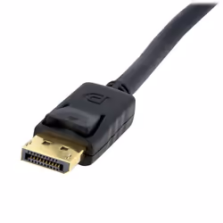 StarTech.com Câble DisplayPort à Montage sur Panneau de 1m - 4K x 2K - Câble d'Extension DP 1.2 M/F - Câble d'Extension Vidéo DP avec Connecteur DP à Montage sur Panneau - Câble pour Moniteur DP