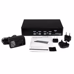 StarTech.com Commutateur KVM 4 Ports VGA USB, Montage en Rack et OSD - Switch KVM - 1920x1440 - Vue supplémentaire 4