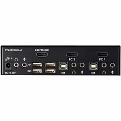StarTech.com Commutateur KVM HDMI USB 2 ports avec audio et concentrateur USB 2.0 - Vue supplémentaire 4