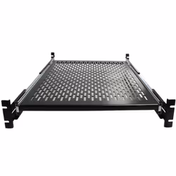 StarTech.com Etagère coulissante pour Rack de Serveur 2U - Profondeur ajustable 48 cm – 22.7kg