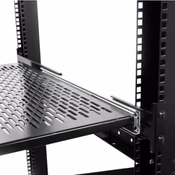StarTech.com Etagère coulissante pour Rack de Serveur 2U - Profondeur ajustable 48 cm – 22.7kg