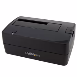 StarTech.com Station d'Accueil pour Disque Dur USB 3.0 à SATA à Baie Unique, Dock pour HDD USB 3.0 (5 Gbps), Docking Station  ...