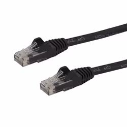 StarTech.com Câble réseau Ethernet RJ45 Cat6 de 30,48 m - Noir, 30,5 m, Cat6, U/UTP (UTP), RJ-45, RJ-45