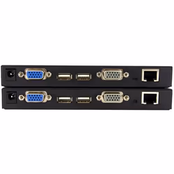StarTech.com Extendeur Prolongateur de Console KVM de 300m sur Cat5 avec VGA et USB