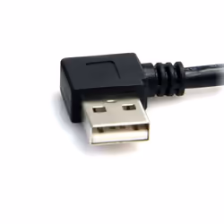StarTech.com Câble USB A vers USB B coudé à angle droit 91 cm - M/M - Noir
