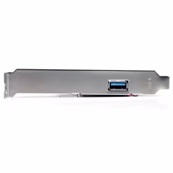 StarTech.com Carte Contrôleur PCI Express vers 2 Ports USB 3.0 avec Support UASP - Carte PCIe - 1 Interne 1 Externe