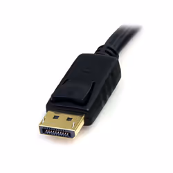 StarTech.com Câble de commutateur KVM DisplayPortUSB 4 en 1 de 1,8 m avec audio et microphone - Vue supplémentaire 5