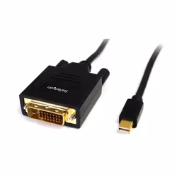 StarTech.com Câble Mini DisplayPort vers DVI de 1,8m - Adaptateur Mini DP à DVI - Vidéo 1080p - Passif mDP vers DVI-D Single  ...