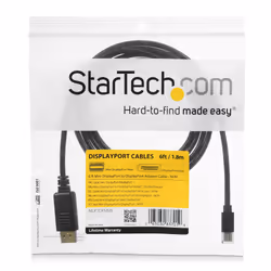 StarTech.com MDP2DPMM10 câble DisplayPort 3 m mini DisplayPort Noir