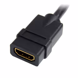 StarTech.com Rallonge HDMI 15,2cm - Câble HDMI Court M/F - Rallonge de Câble HDMI 4K - Économiseur de Port HDMI UHD 4K30Hz M/F - HDMI 1.4 Haut Débit - 28AWG - Rallonge de Cordon HDMI