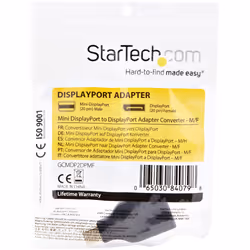 StarTech.com Adaptateur Compact Mini DisplayPort vers DisplayPort - Vidéo 4K x 2K - Convertisseur UHD Mini DP vers DP - Adaptateur mDP vers DP 1.2 - Ordinateur mDP vers Moniteur/Affichage DP - M/F