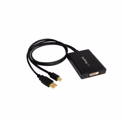 StarTech.com Adaptateur Vidéo Mini DisplayPort vers DVI Dual Link - Mini DP - 1920x1200, 0,61 m, Mini DisplayPort + USB Type- ...