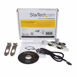 StarTech.com Adaptateur Interne Carte Mère USB vers 2 Ports Série RS232 DB-9 - 61 cm - Vue supplémentaire 5