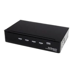 StarTech.com Répartiteur vidéo et amplificateur de signal HDMI haute vitesse à 4 ports avec audio
