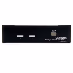 StarTech.com Commutateur KVM 2 Ports DVI, USB et Audio - Switch KVM DVI Dual Link - 2560x1600