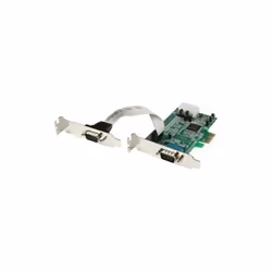StarTech.com Carte PCI Express à Faible Encombrement avec 2 Ports Série RS232 - UART 16550, PCIe, Série, PCIe 1.1, RS-232, Ve ...