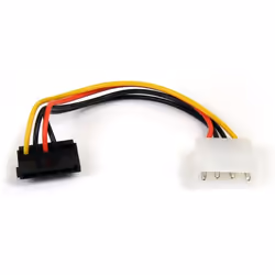 StarTech.com SATAPOWADAPR, 0,152 m, Molex (4-pin), SATA 15 broches, Mâle, Femelle, Droit