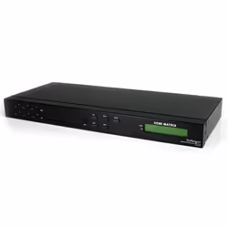 StarTech.com Répartiteur/commutateur de matrice vidéo HDMI 4x4 avec audio et RS232, Commutateur de matrice AV, 1920 x 1200 pi ...