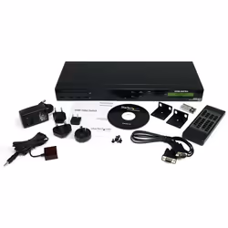 StarTech.com Répartiteur/commutateur de matrice vidéo HDMI 4x4 avec audio et RS232 - Vue supplémentaire 4