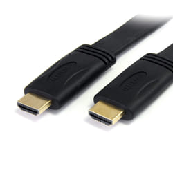 StarTech.com Câble plat - HDMI vers HDMI avec Ethernet - Ultra HD 4k x 2k - 3 m