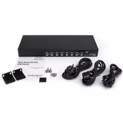 StarTech.com Commutateur KVM USB DVI 8 ports à montage en rack 1U - Vue supplémentaire 4
