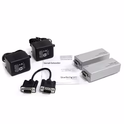 StarTech.com RS232EXTC1GB rallonge de console Émetteur et récepteur de console 0,23 Mbit/s - Vue supplémentaire 4