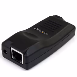 StarTech.com Serveur de périphériques USB sur IP Gigabit 10/100/1000 Mb/s 1 port, Avec fil, RJ-45, USB, 1000 Mbit/s, Noir