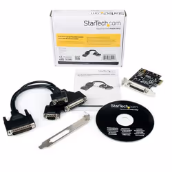 StarTech.com Carte combo série/parallèle PCI Express 2S1P avec câble de dérivation - Vue supplémentaire 10