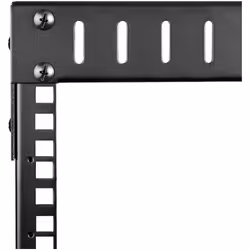 StarTech.com Rack à Cadre Ouvert Noir 8 U - Rack Fixation Murale - Profondeur Réglable - Vue supplémentaire 4