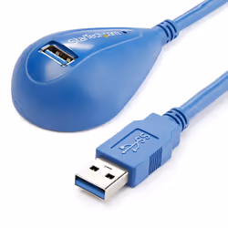 StarTech.com Câble d'extension SuperSpeed USB 3.0 de bureau de 1